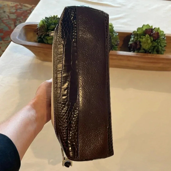 Brighton canvas and leather purse handbag shoulder bag excellent used condition - Picture 4 of 7